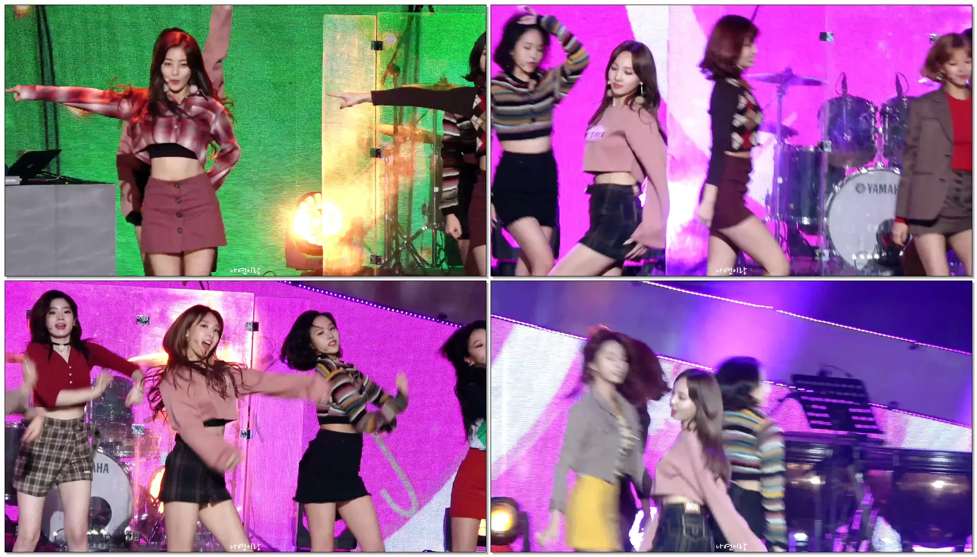 171214 SBS LOVE FM 콘서트 TWICE HEART SHAKER 나연 직캠