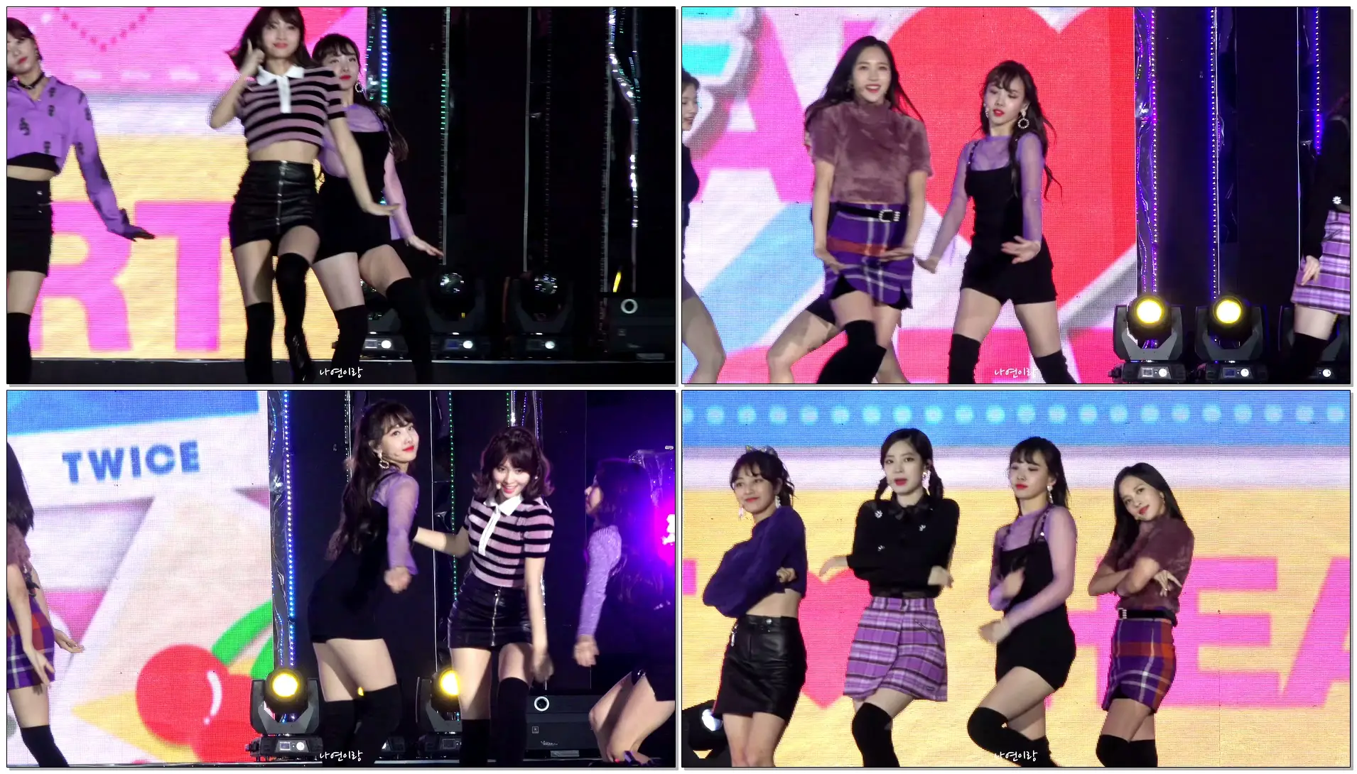 171101 평창 G-100 콘서트 TWICE Likey 나연 직캠