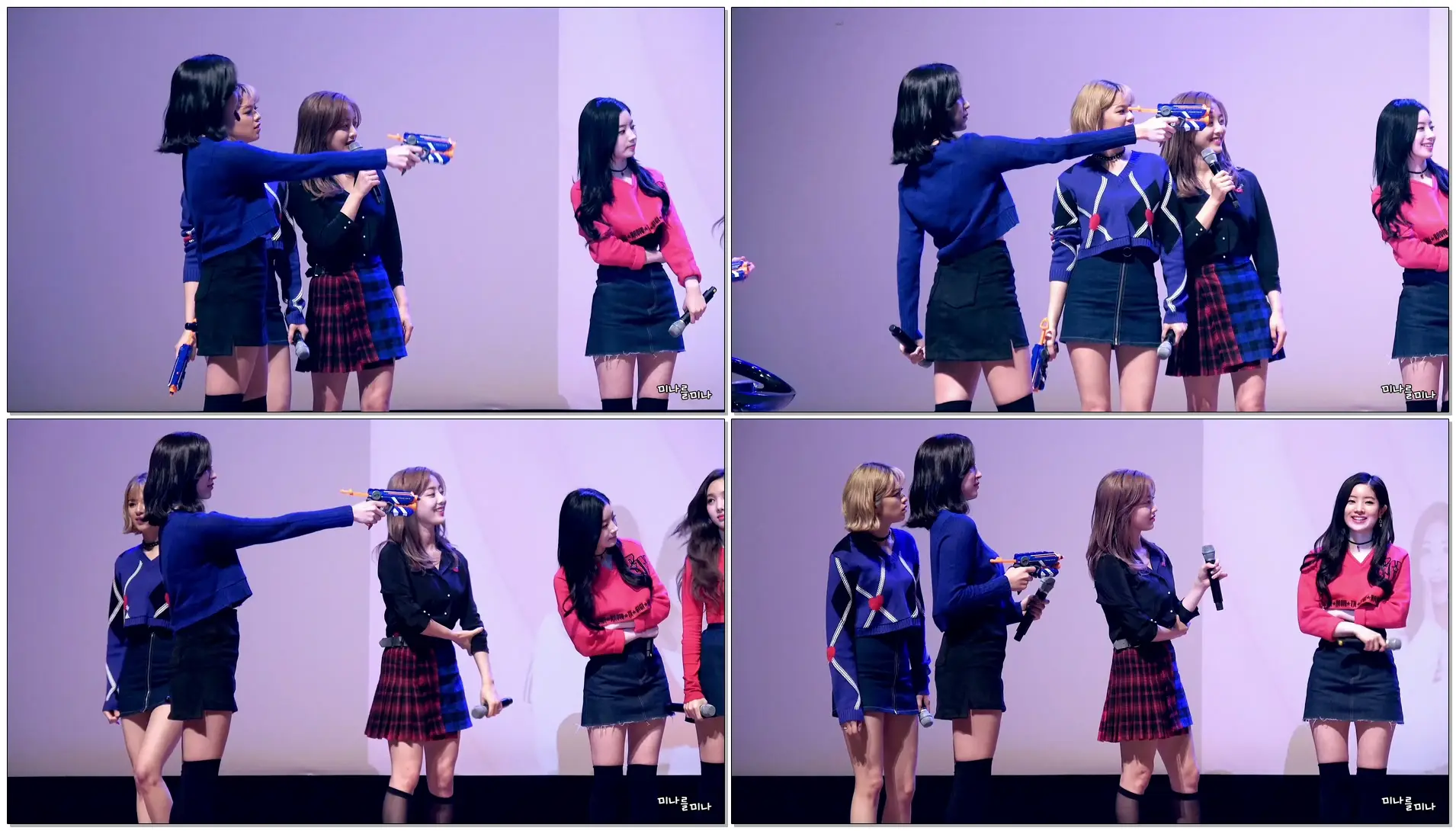 180310 트와이스(TWICE) 서든어택 팬미팅 총쏘는 미나