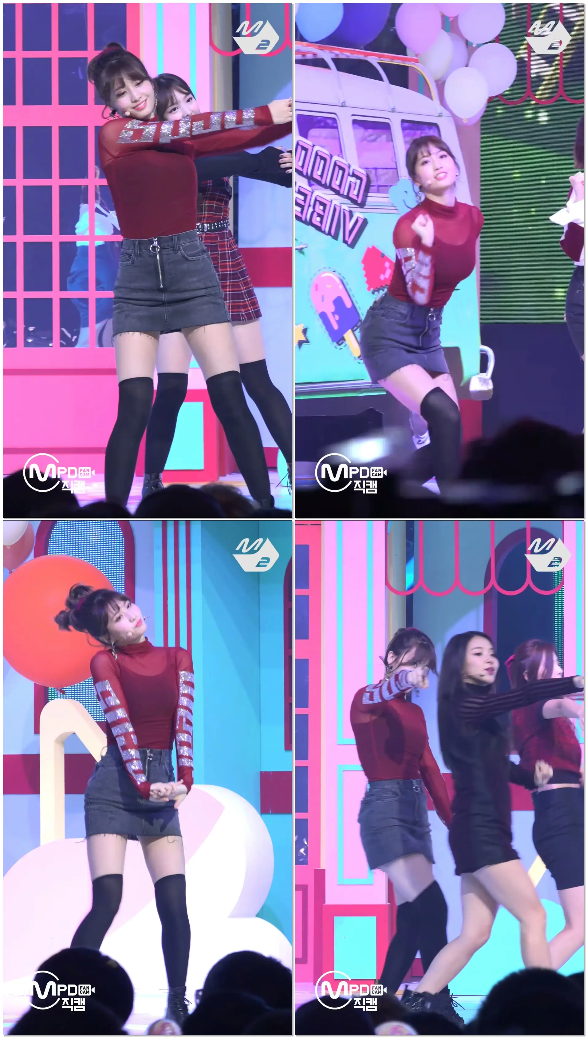 [MPD직캠] 트와이스 모모 직캠 Likey TWICE MOMO Fancam @엠카운트다운_171102