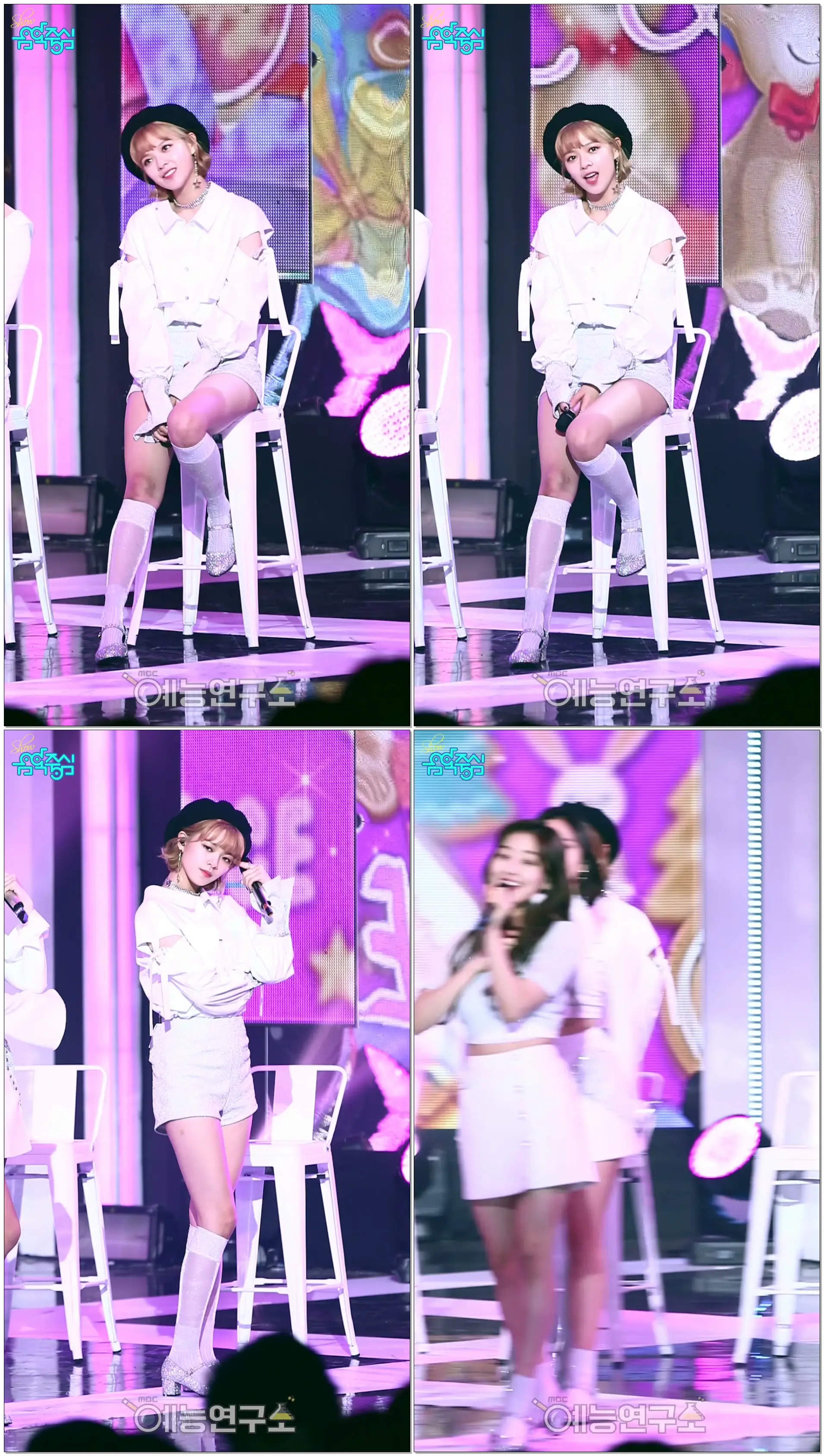 [예능연구소 직캠] 트와이스 메리 앤 해피 정연 Focused @쇼!음악중심_20171216 Merry & Happy TWICE JEONGYEON