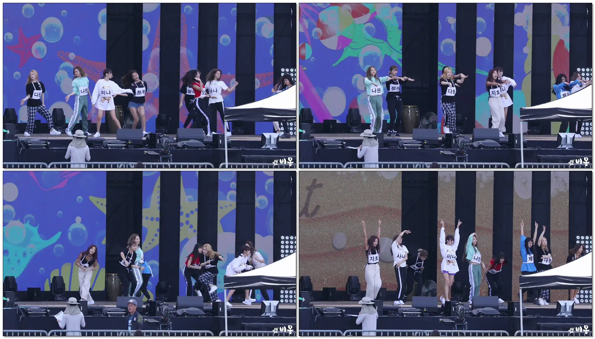 180723 트와이스(TWICE) - Dance The Night Away (사복리허설) Rehearsal 4K 직캠 by 비몽