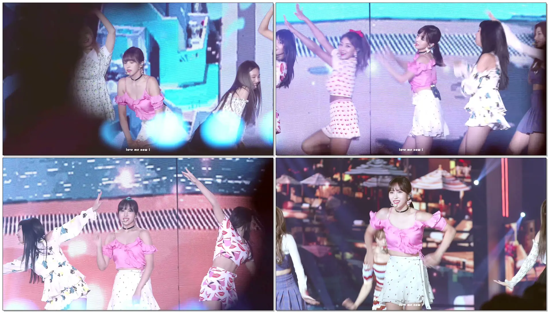 [4K] 180801 코리아 뮤직 페스티벌(KMF) Dance The Night Away 트와이스 미나 직캠 twice mina fancam