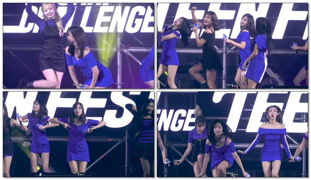 180904 포카리 챌린지 틴페스타 트와이스(TWICE) 미나 Dance the night away