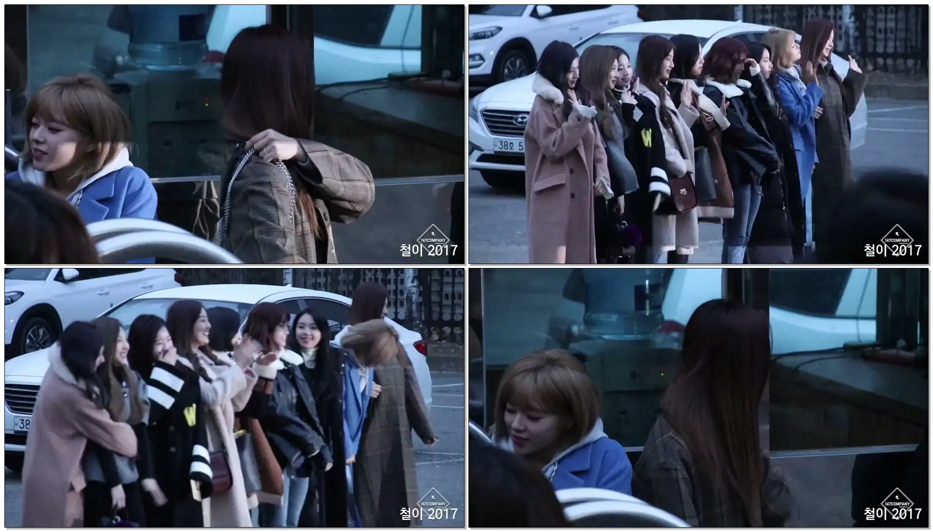 171215 트와이스 (TWICE) 전체 출근길 BY 철이 147Company - kbs 뮤직뱅크 신관공개홀(직캠/fancam)