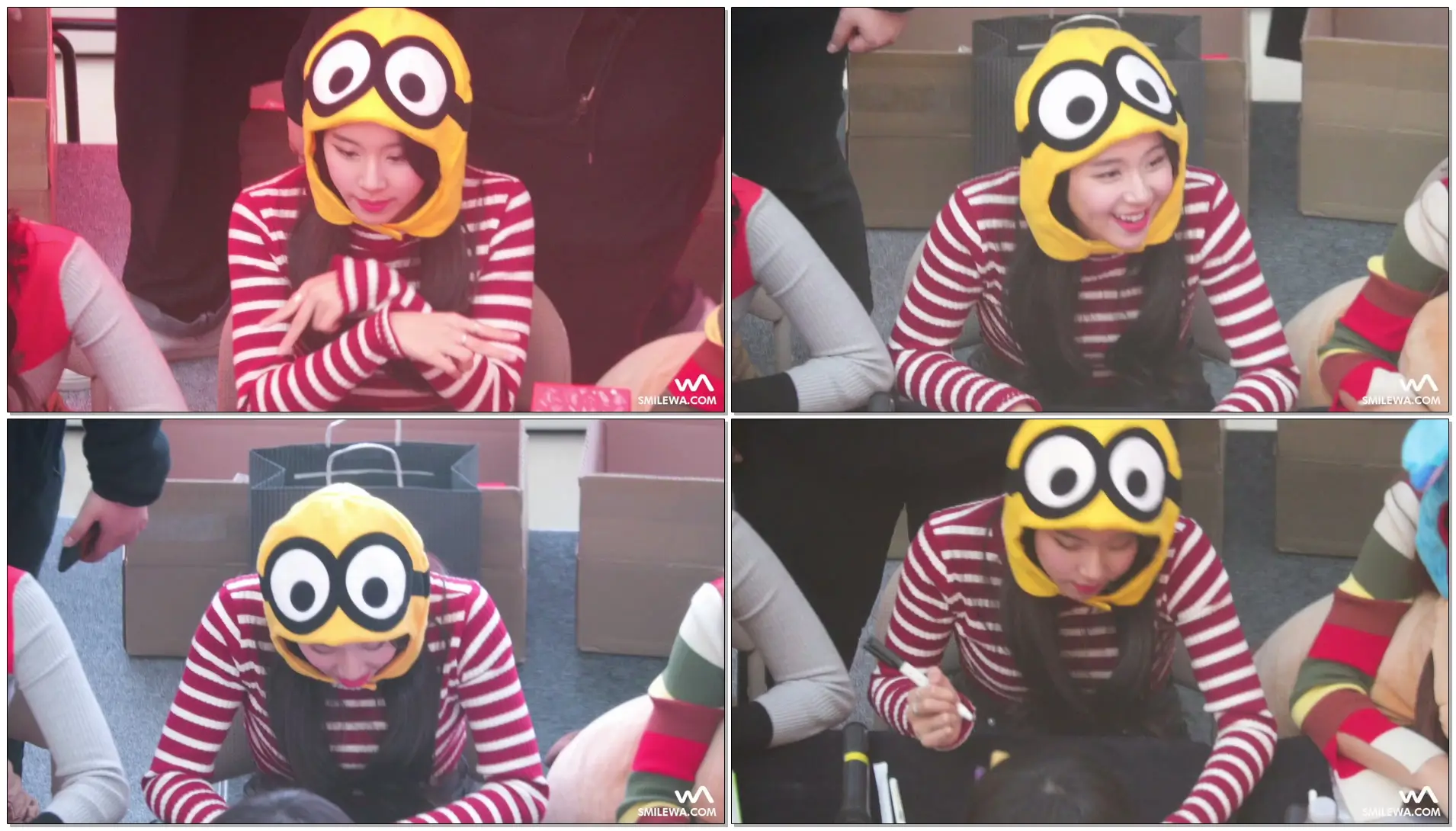 171126 TWICE (트와이스) 채영 팬싸 Reaction 직캠 @고양 팬사인회 Fancam by -wA-