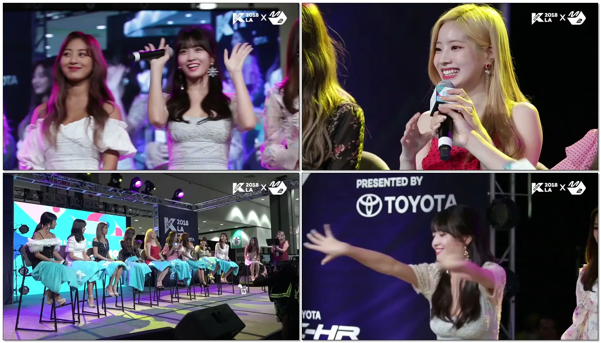 #KCON18LA #STARLiveTalk #M2 [KCON 2018 LA X M2] STAR Live Talk - 트와이스(TWICE)