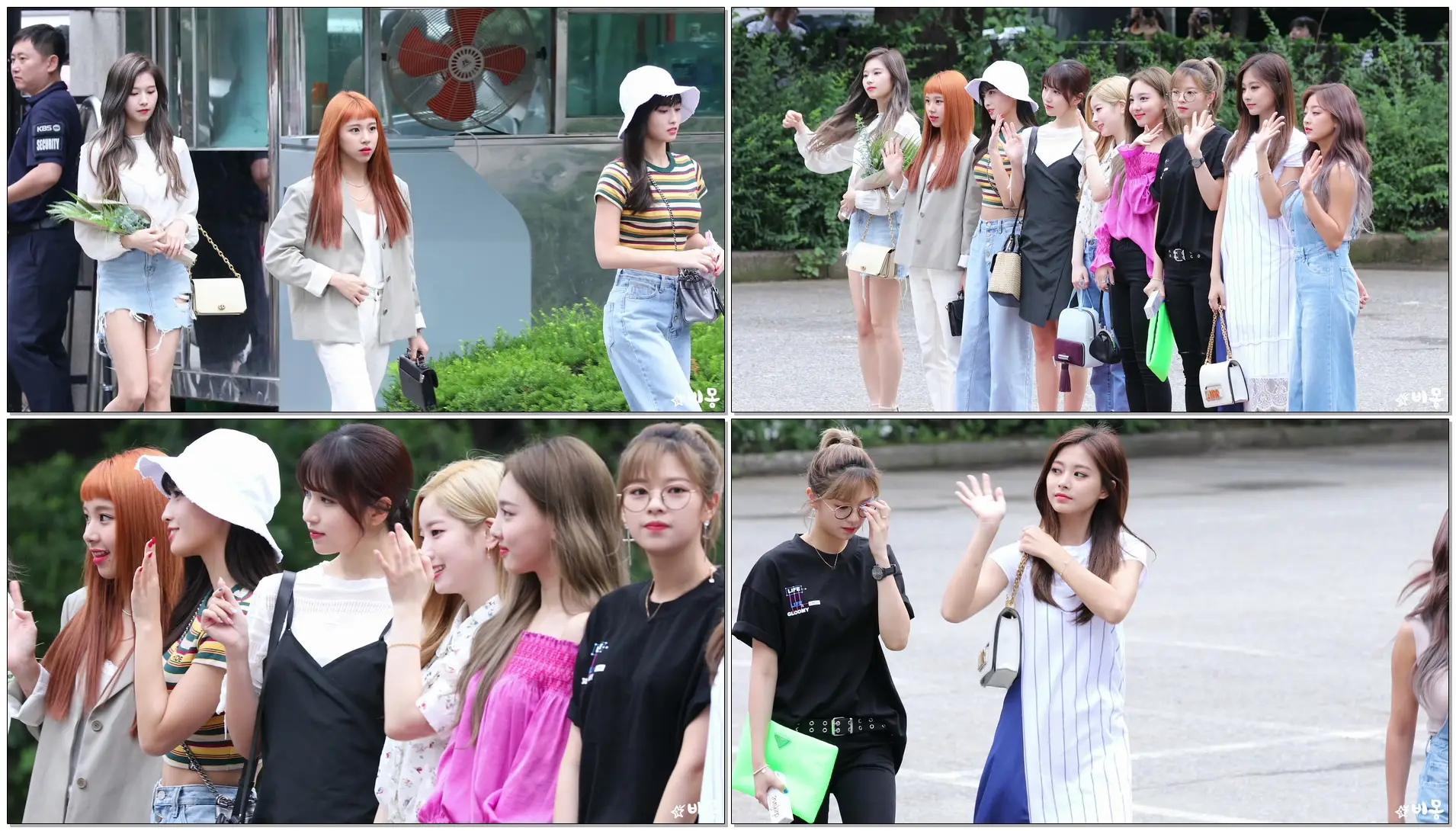180713 트와이스(TWICE) 뮤직뱅크 출근길 (Music Bank) 4K 직캠 by 비몽
