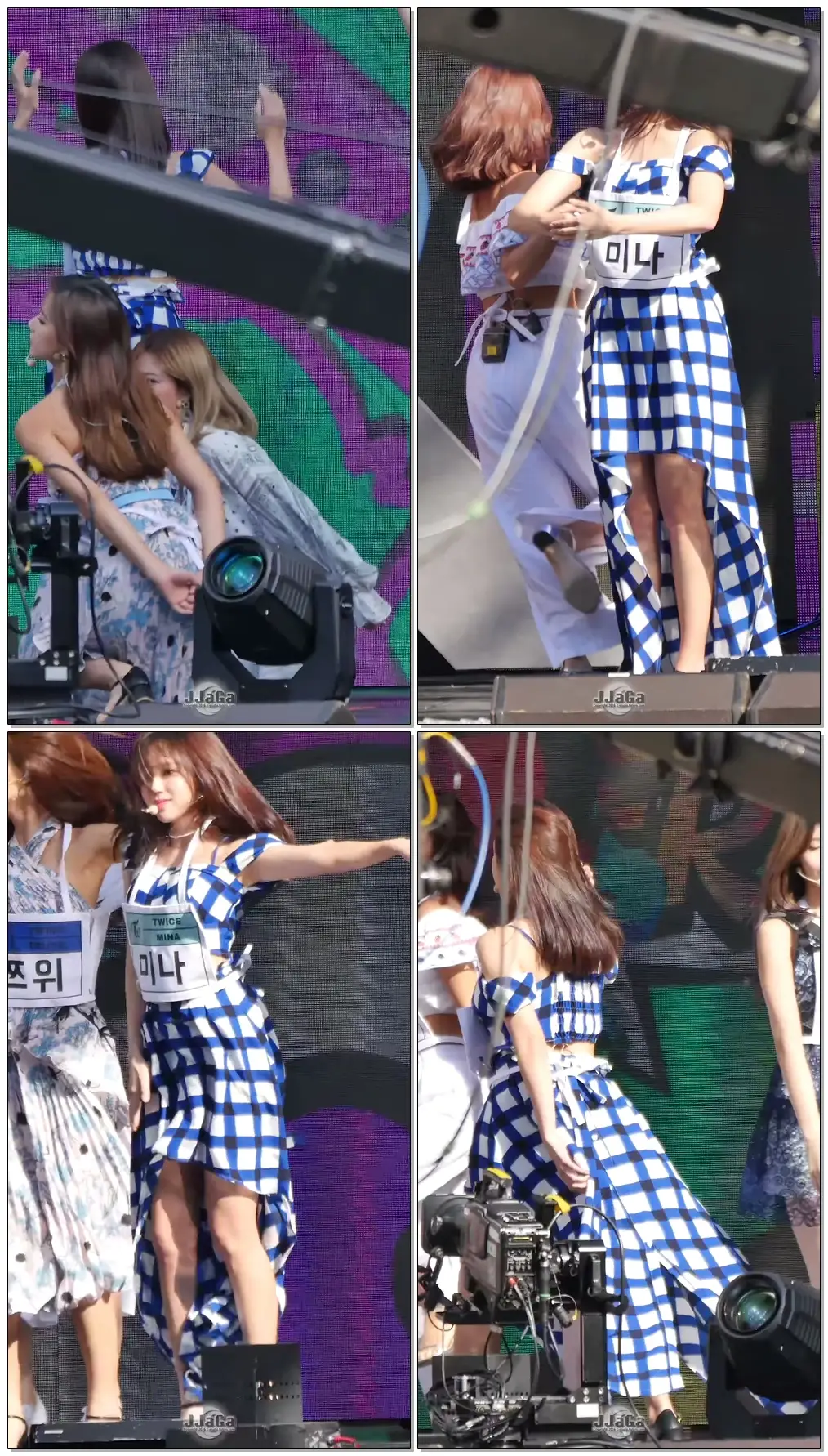 180908 리허설 트와이스 미나 직캠 (TWICE Mina Myou Focus) -'Heart Shaker' (Fancam) By.JJaGa !DMC 페스티벌 @상암문화광장