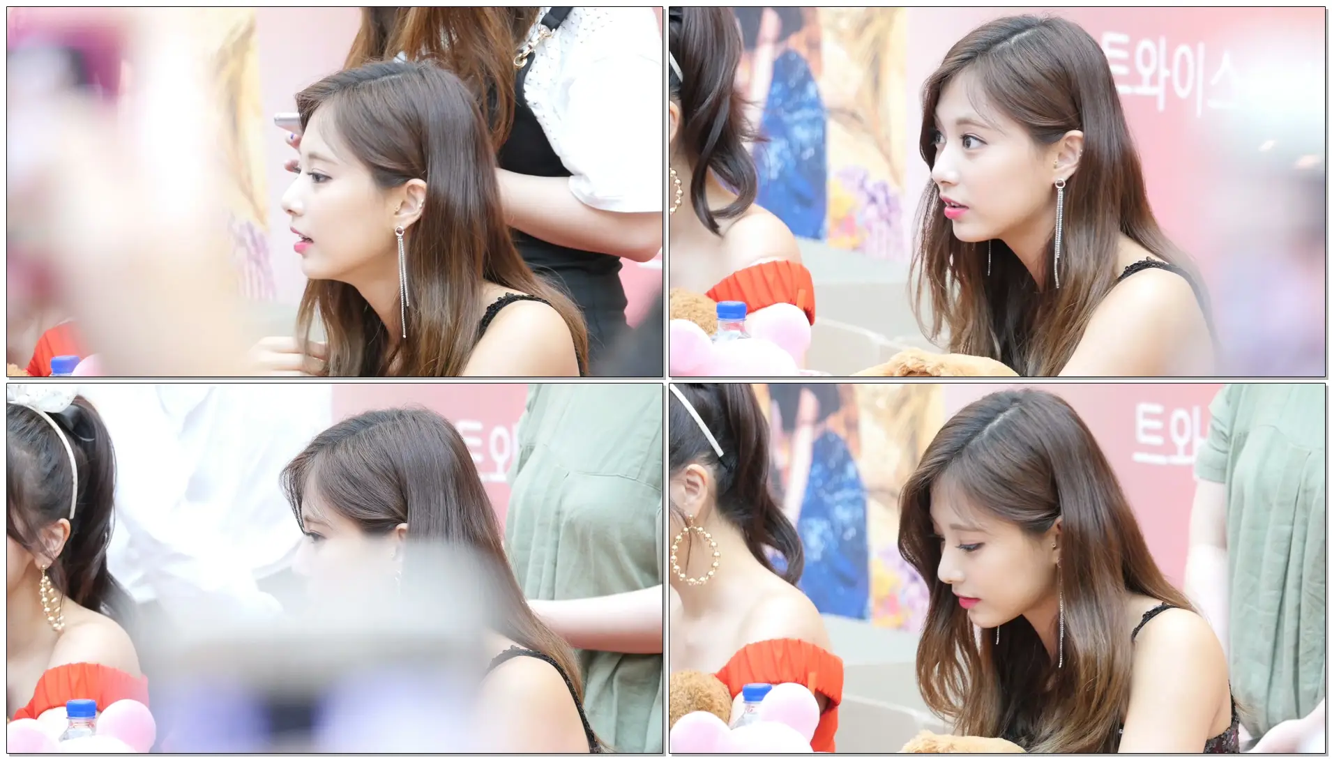 180722 사나 TZUYU / ツウィ : 트와이스 TWICE 팬싸인회 Fansign : 하남 스타필드 : 직캠 Fancam