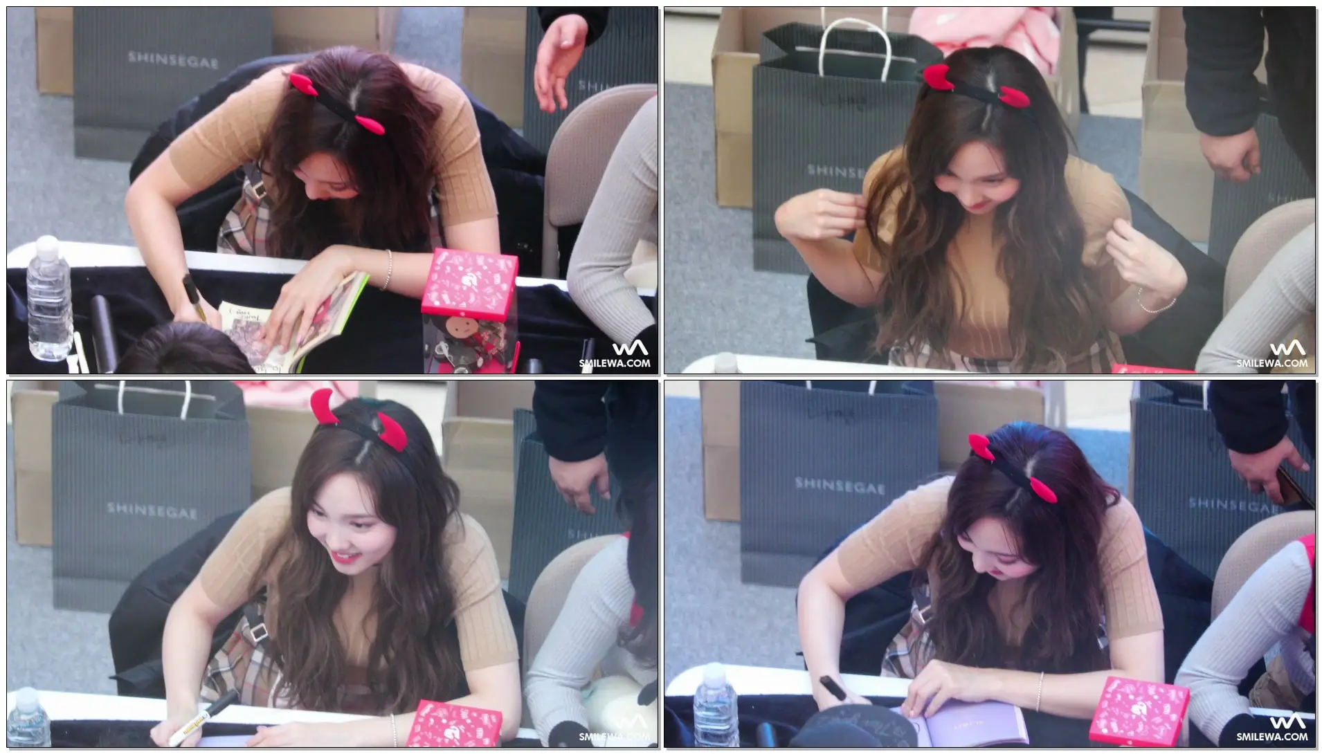 171126 TWICE (트와이스) 나연 팬싸 Reaction 직캠 @고양 팬사인회 Fancam by -wA-