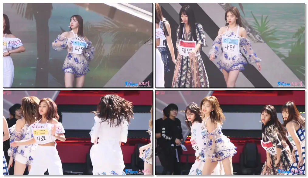 180908 트와이스 TWICE 나연 NAYEON Dance The Night Away 리허설 Rehearsal 4K 60P 직캠 @ DMC 페스티벌 by Spinel