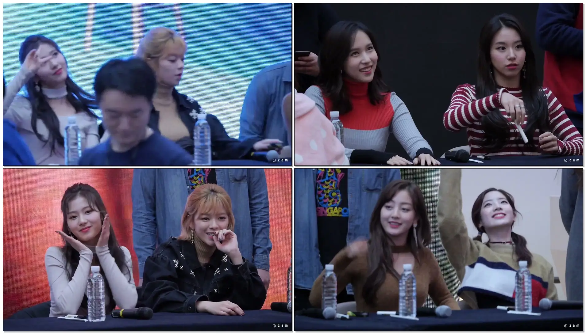171126 트와이스 TWICE - 사인회 대기중 & 멘트 (트와이스팬사인회 고양스타필드) 직캠 fancam by zam