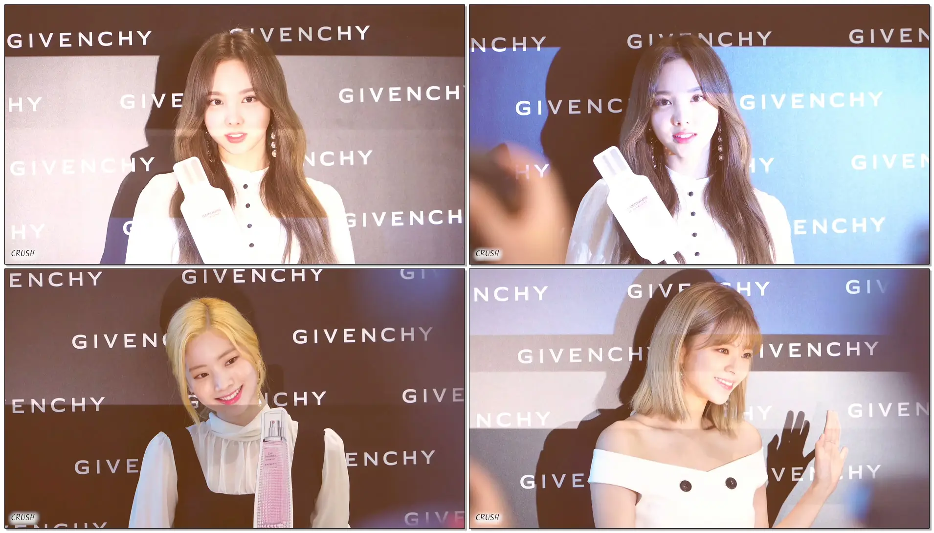 4k 180807 트와이스 포토월 신촌 현대백화점 지방시 GIVENCHY 런칭 행사