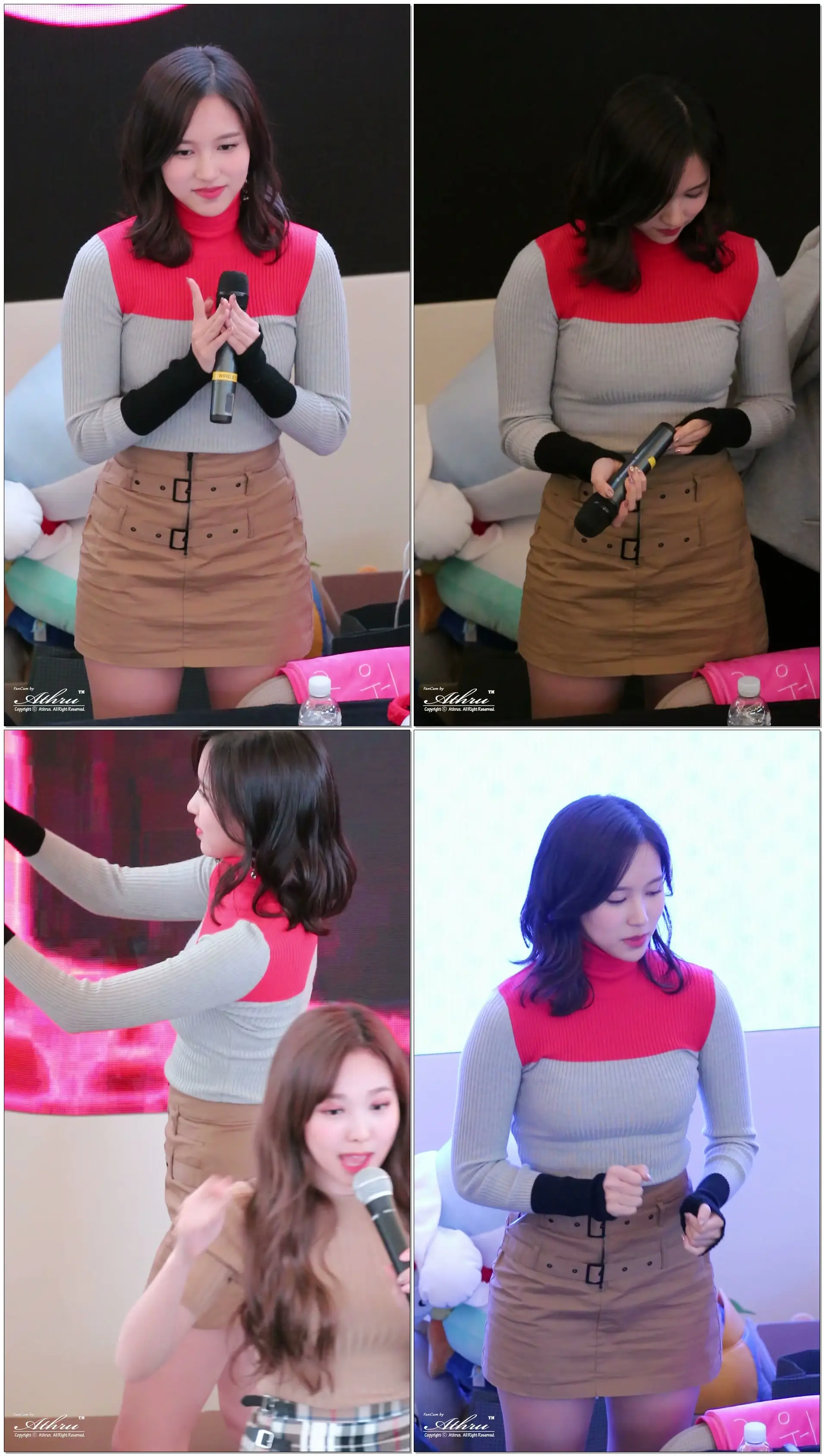 171126 #TWICE #트와이스 #미나 #MINA #名井南 +공연전 몸푸는 미나 @고양스타필드 팬싸인회 (직캠/FanCam) by Athrun