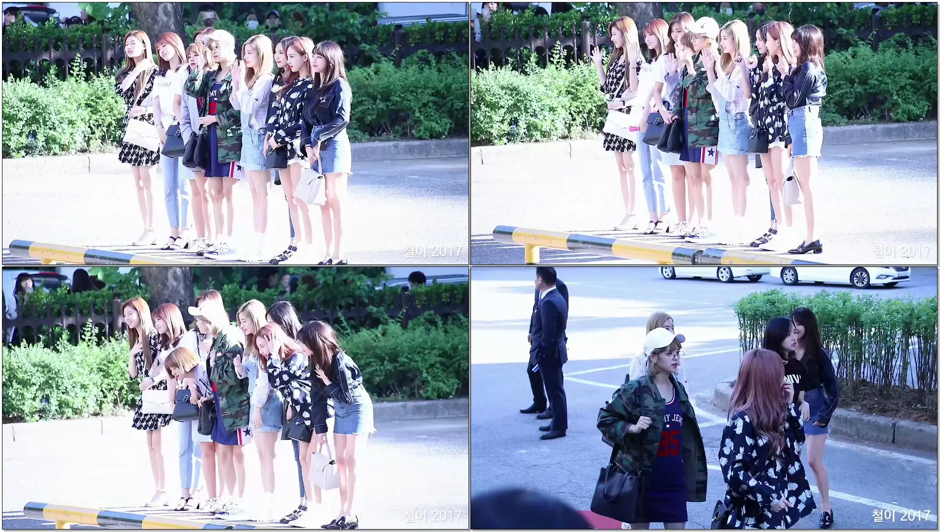 170602 트와이스 (TWICE) 전체 (출근길) BY 철이 - kbs 뮤직뱅크 신관공개홀(직캠/fancam)