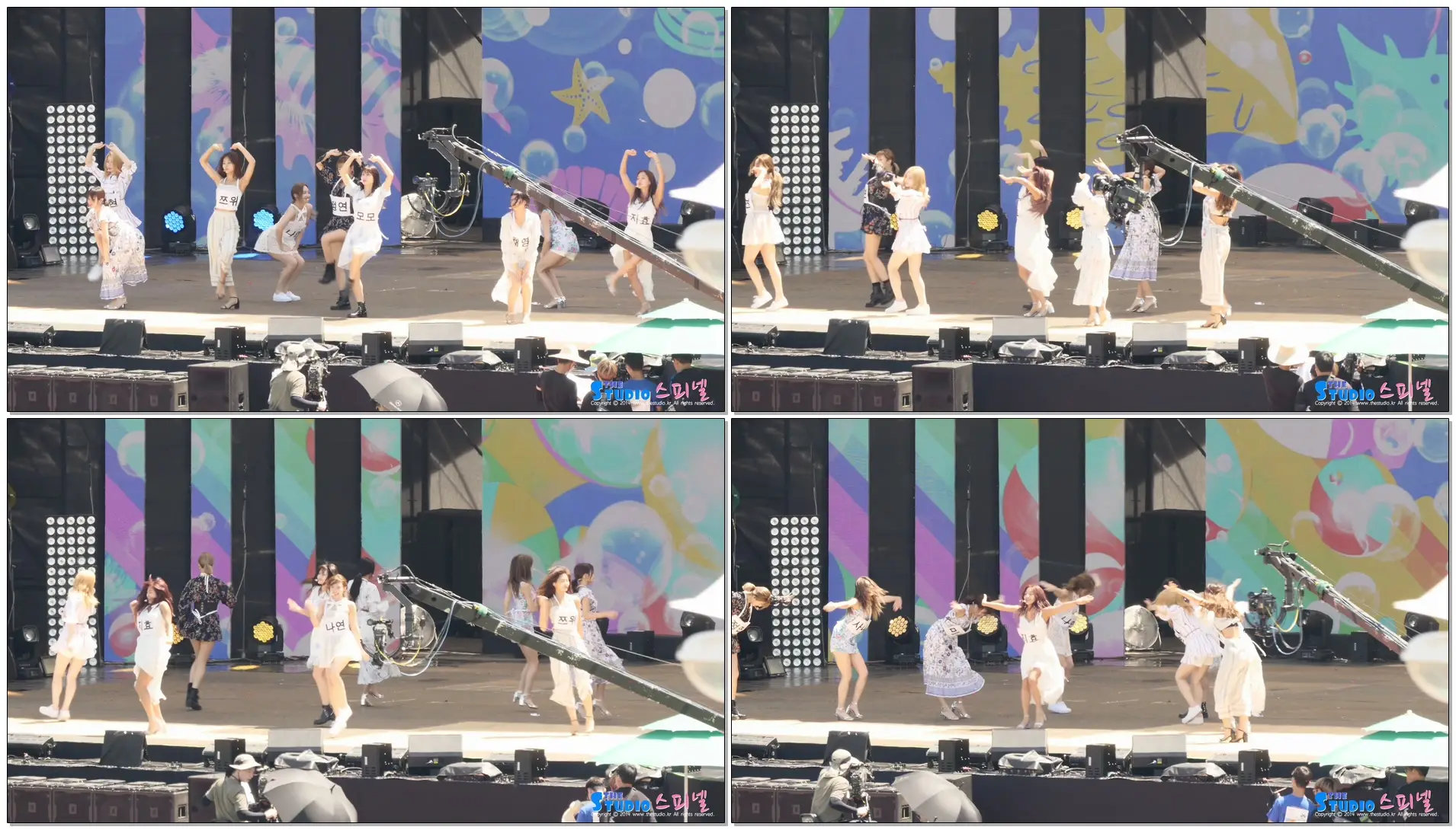 180723 트와이스 TWICE Dance The Night Away 카메라 리허설 Rehearsal 4K 직캠 @ 울산 서머페스티벌 음악중심 by Spinel
