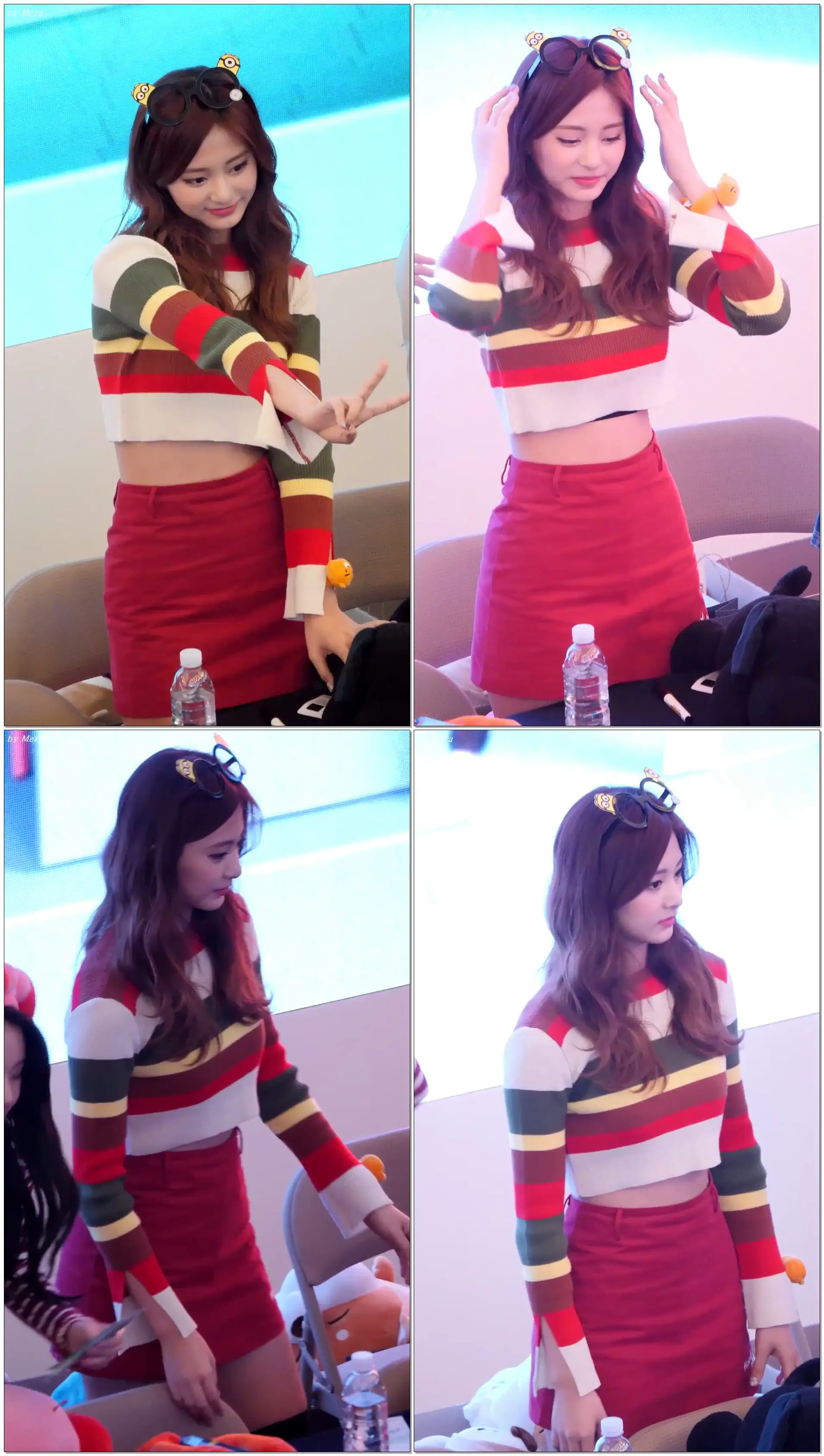 171126 트와이스 (TWICE) 팬사인회 끝 팬들과 수다 [안경 쯔위] Tzuyu 직캠 Fancam (트와이스팬사인회) by Mera