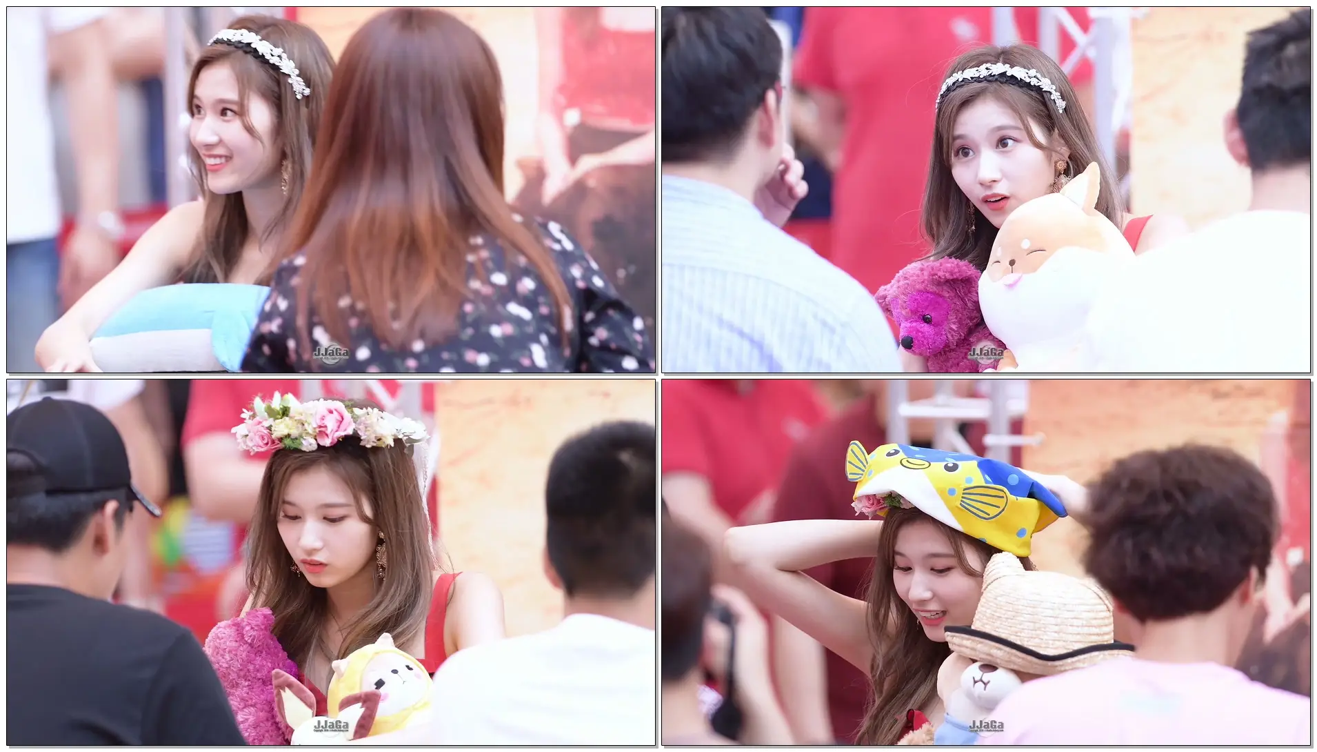 [4K] 180722 트와이스 사나 직캠 (TWICE Sana Focus) -'사인회 영상 모음' (Fancam) By.JJaGa !팬사인회 @하남 스타필드