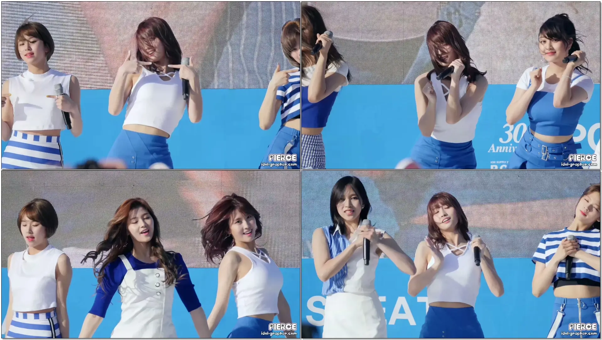 [170514] TWICE 트와이스 (MOMO 모모) - CHEER UP 치어업 (포카리스웨트 블루런 @ 서울대공원) 직캠/Fancam by PIERCE