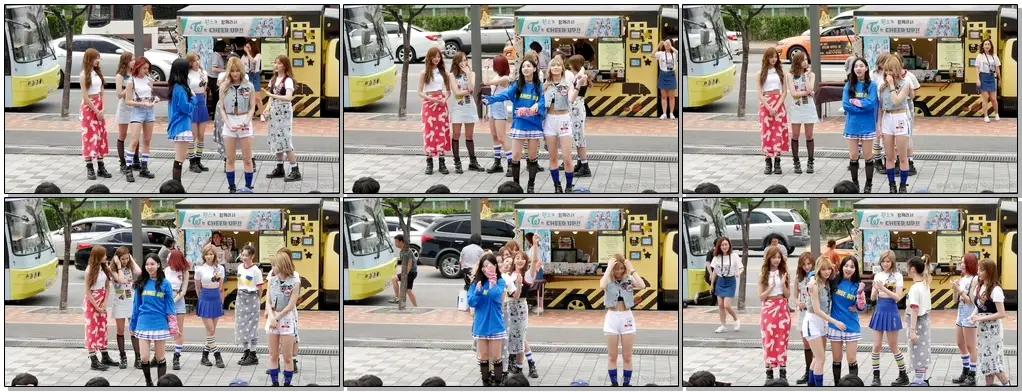 160611 TWICE(트와이스) 서열 꼴찌 정하기ㅋ 직캠 @역조공 미니 팬미팅, 상암 프리즘타워 광장
