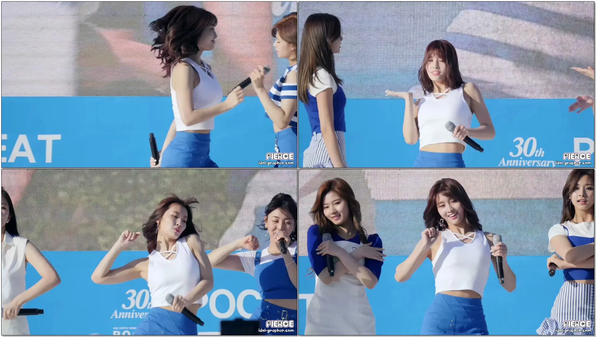 [170514] TWICE 트와이스 (MOMO 모모) - KNOCK KNOCK 낙낙 (포카리스웨트 블루런 @ 서울대공원) 직캠/Fancam by PIERCE
