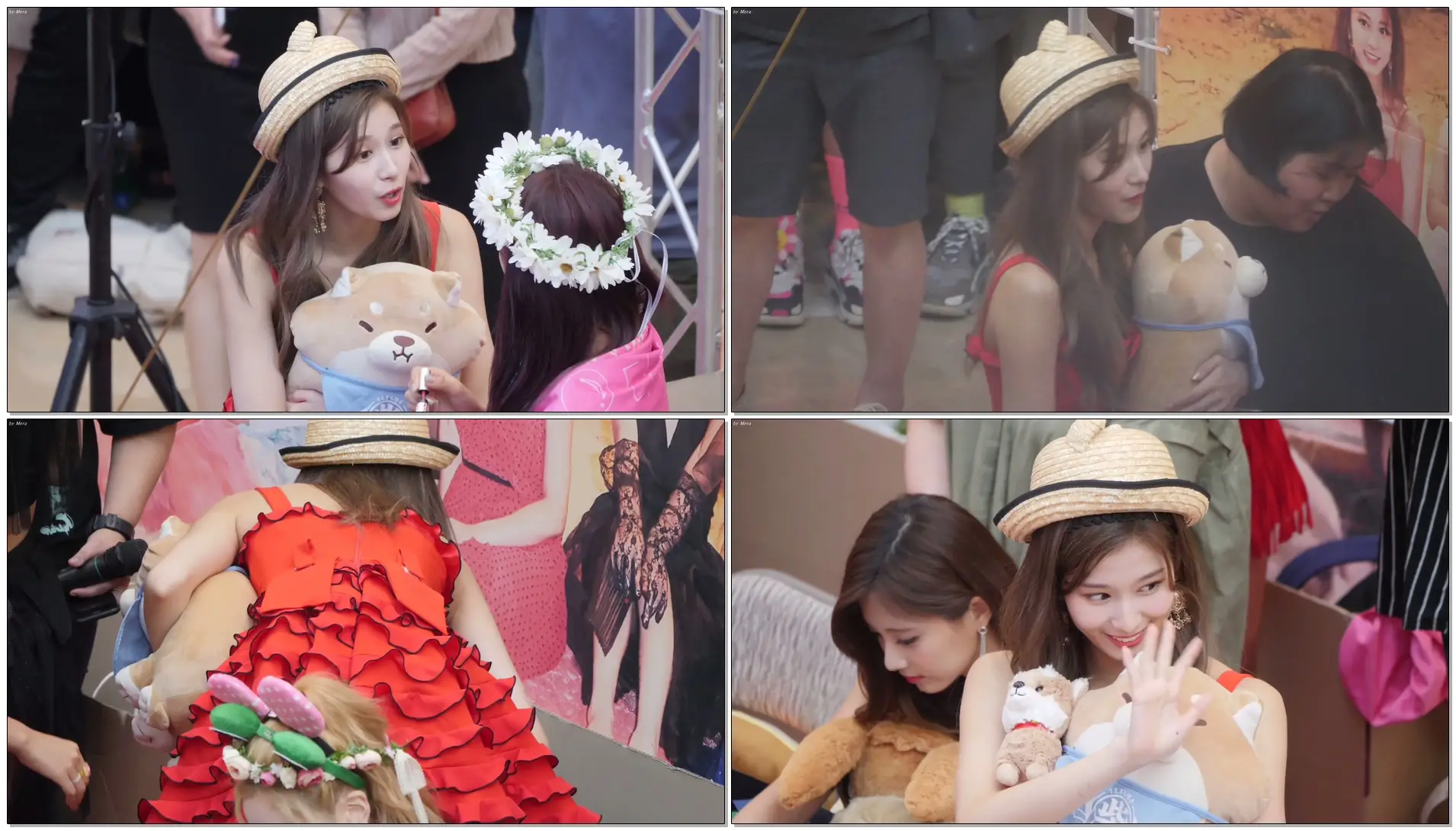180722 트와이스 (TWICE) 사인회끝 사나립스틱발라주는 지효 [사나] Sana 직캠 Fancam (트와이스팬사인회 하남스타필드) by Mera