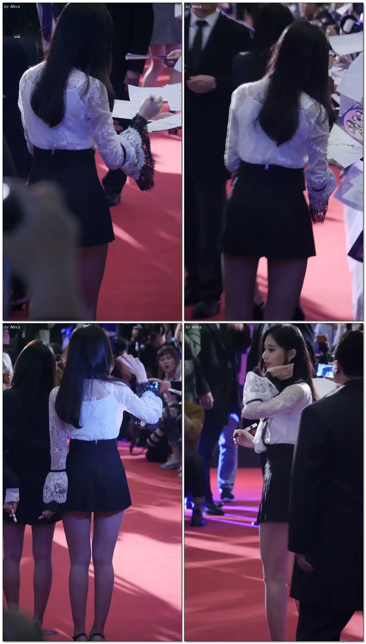 181206 트와이스 (TWICE) 레드카펫(Red Carpet)이벤트 팬들 싸인해주는 [쯔위] Tzuyu 직캠 Fancam (트와이스랜드 레드카펫) by Mera