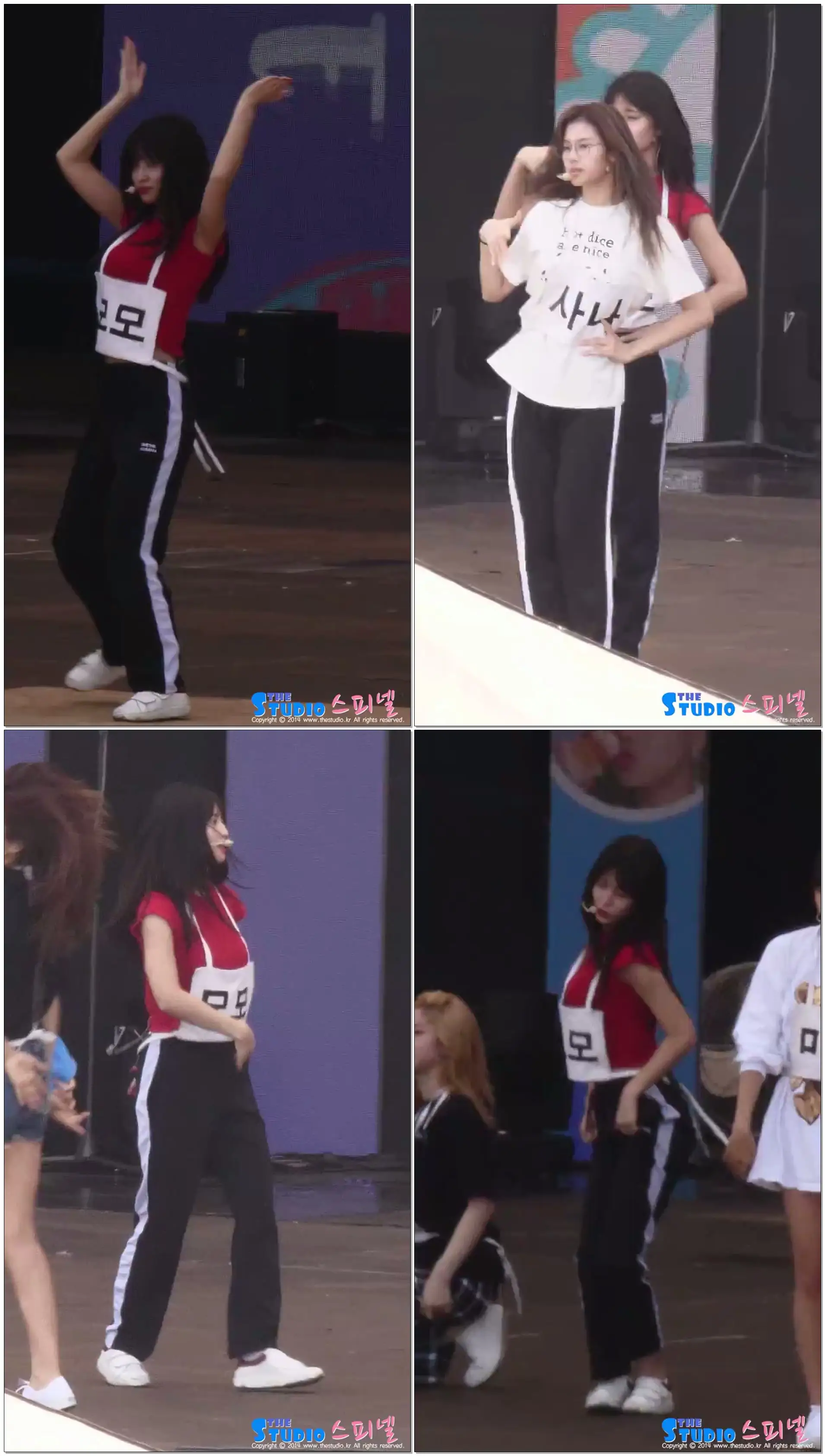 180723 트와이스 TWICE 모모 MOMO 왓이즈러브 What is Love 사복 리허설 Rehearsal 4K 직캠 @ 울산 서머페스티벌 음악중심 by Spinel