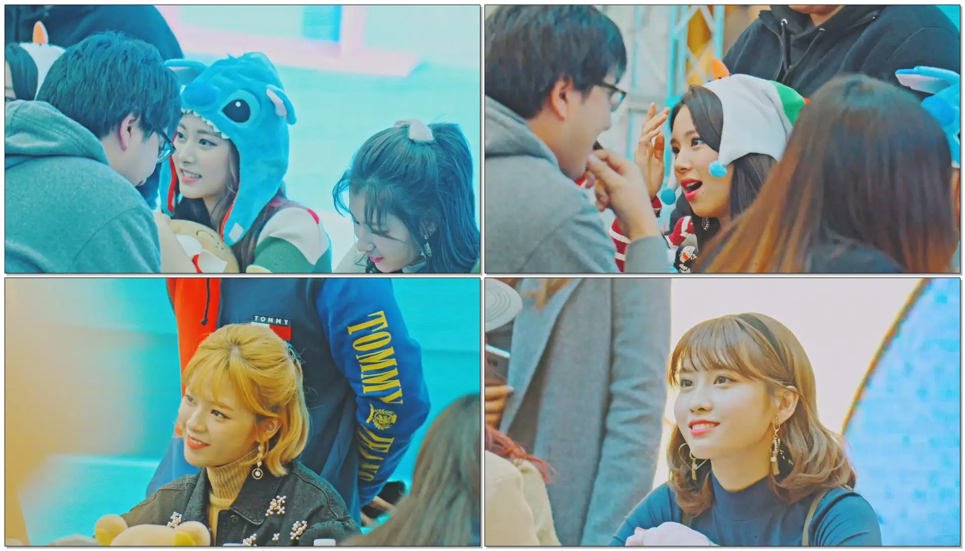 다현, 모모,나연,채영,사나,미나 Clip TWICE(트와이스) @171126 고양스타필드 팬싸인회 [4k Fancam/직캠]