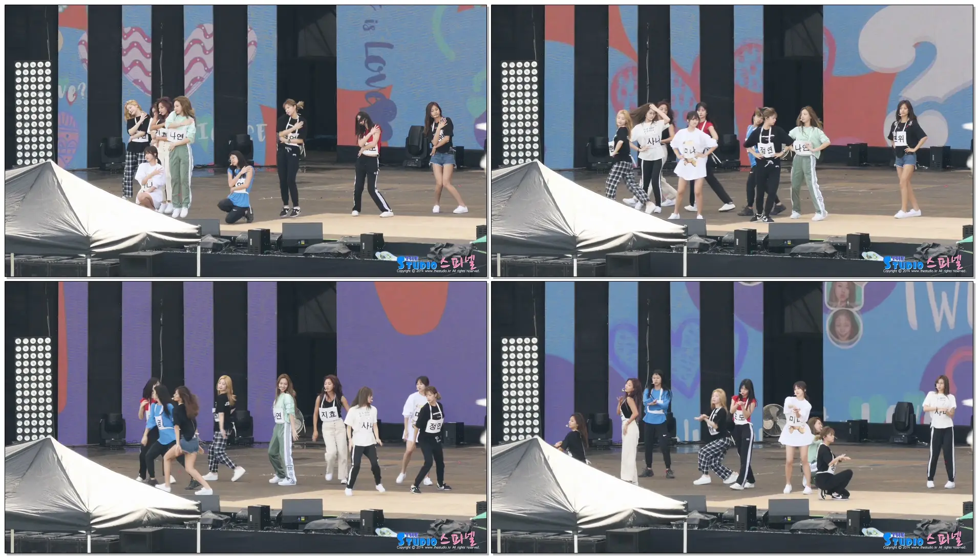 180723 트와이스 TWICE 왓이즈러브 What is Love 사복 리허설 Rehearsal 4K 직캠 @ 울산 서머페스티벌 음악중심 by Spinel