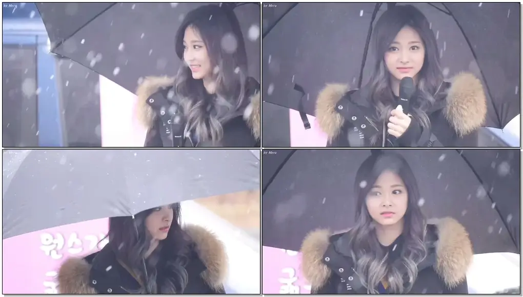 161126 트와이스 (TWICE) 눈내리는 미니팬미팅 Mini FanMeeting [쯔위] Tzuyu - 2 직캠 Fancam (상암프리즘타워 앞공원) by Mera