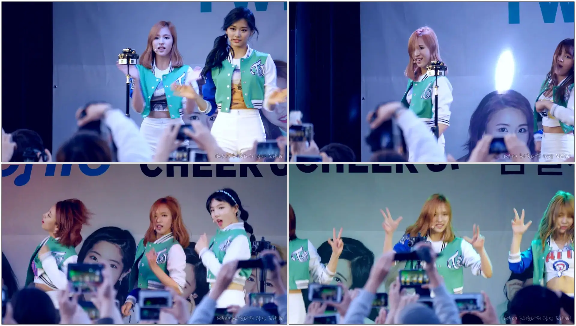 160507 TWICE(트와이스), 미나 'TOUCHDOWN(터치다운)' 직캠 @게릴라콘서트, 상암 프리즘타워 광장