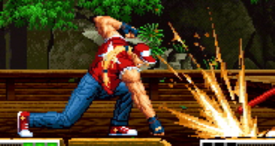 옛날에 오락실에서 격투 게임을 하던 초딩들이 많이 하던 착각