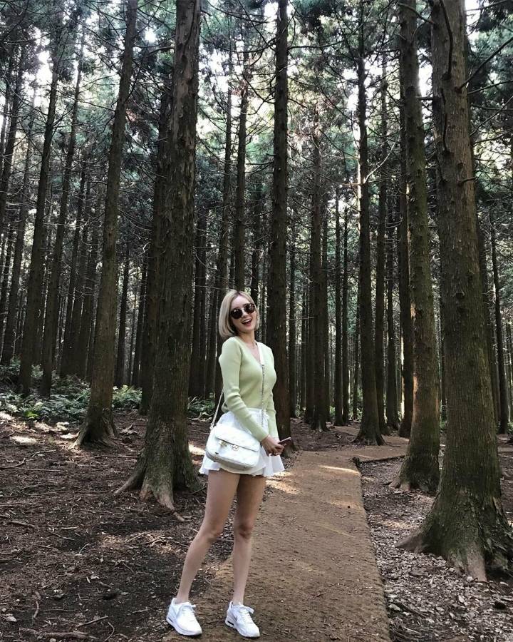 서현숙 치어리더 사복 패션 ??