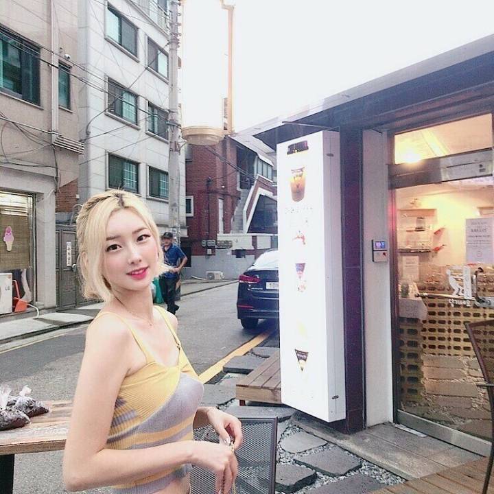 서현숙 치어리더 사복 패션 ??