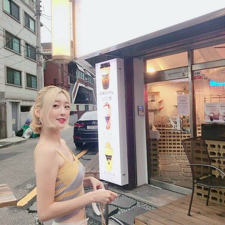 서현숙 치어리더 사복 패션 ??