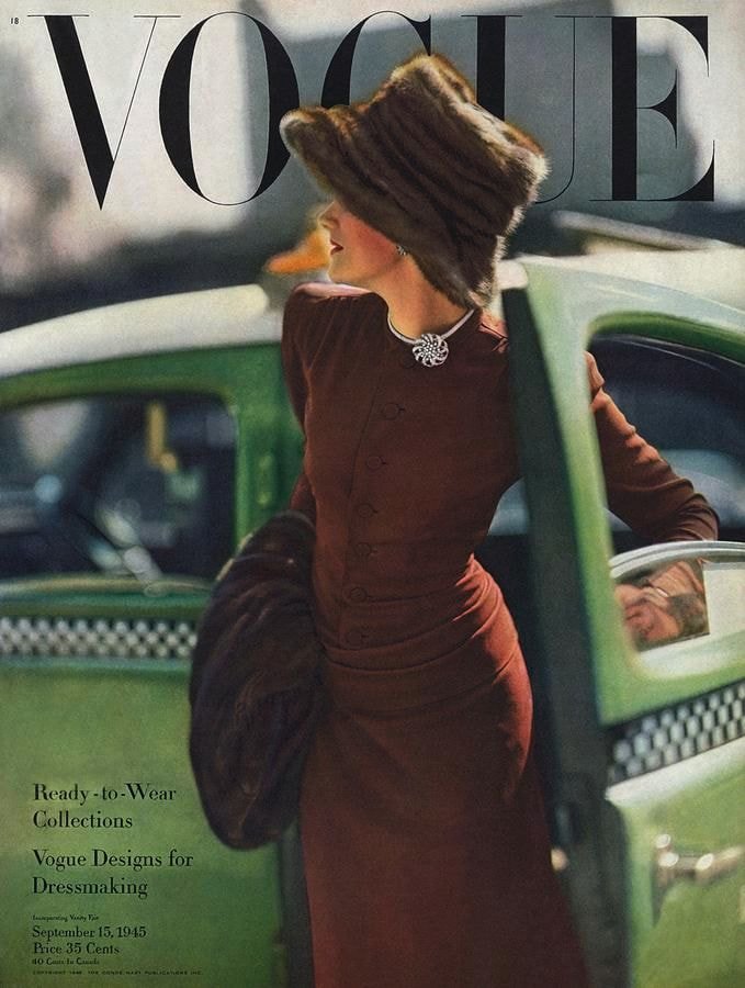 빈티지 보그 커버