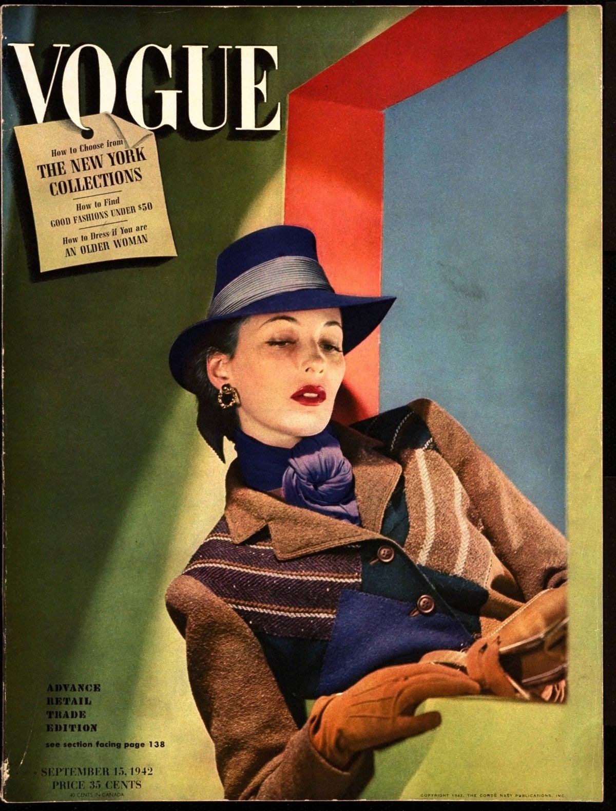 빈티지 보그 커버