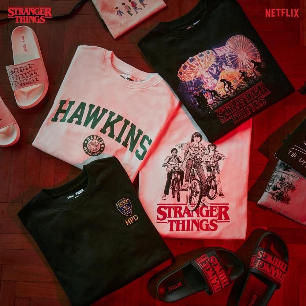 기묘한 이야기 x 스파오 2차 콜라보