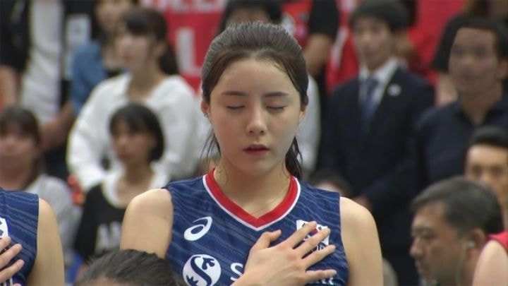 男 연예인에게 대시 많이 받았다는 미녀 배구 선수