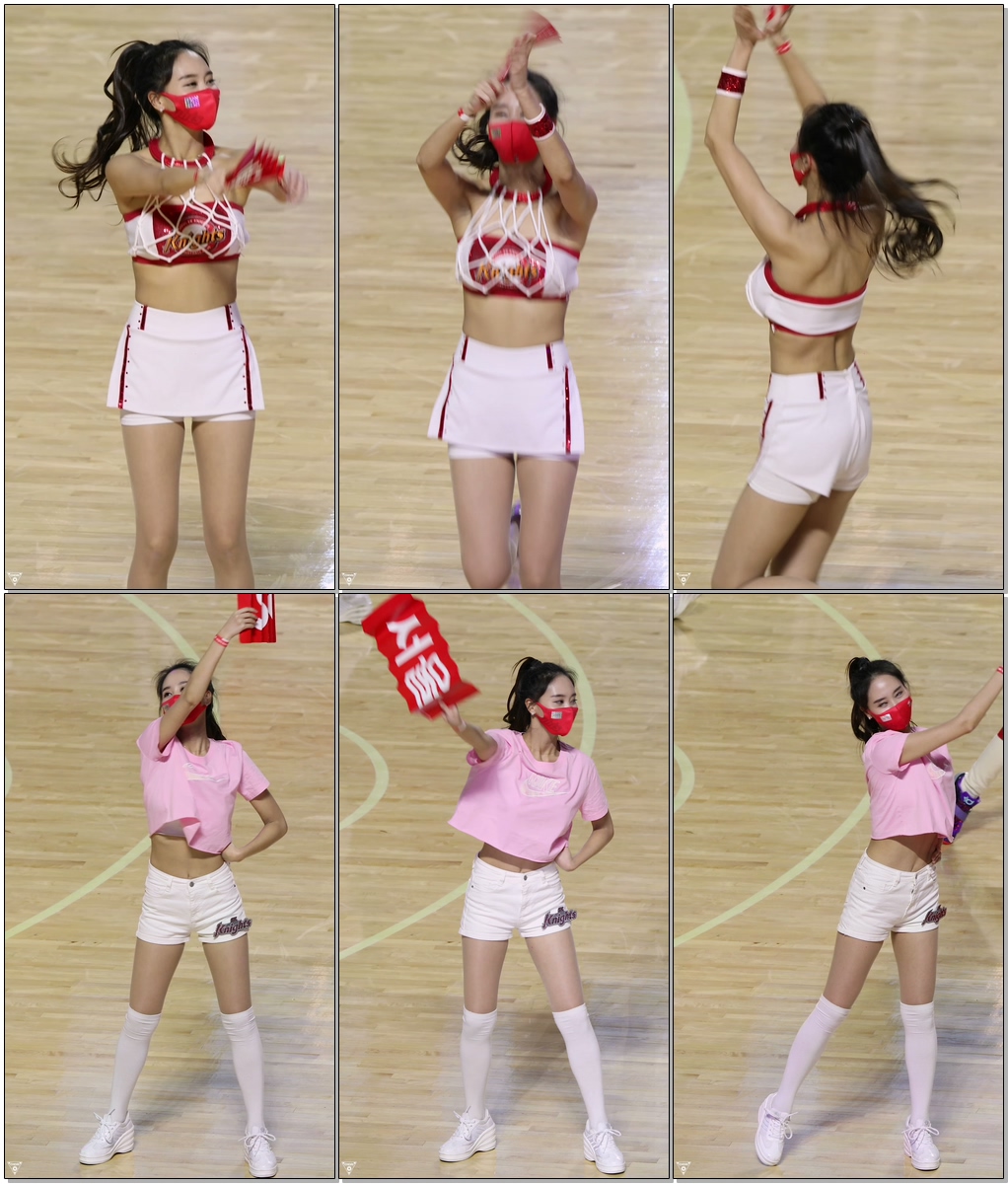 치어리더 박소정 직캠 (cheerleader) - 응원공연 모음 @남자농구(SK나이츠)/201202