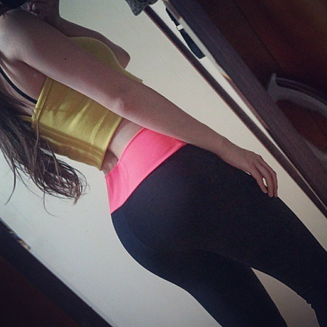 일반인 골반 자랑갑