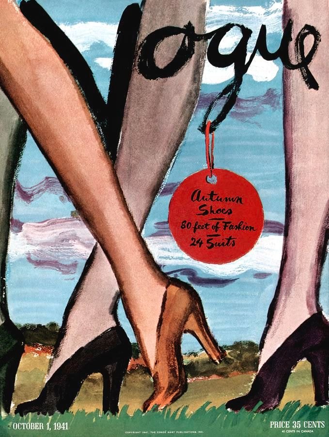 빈티지 보그 커버