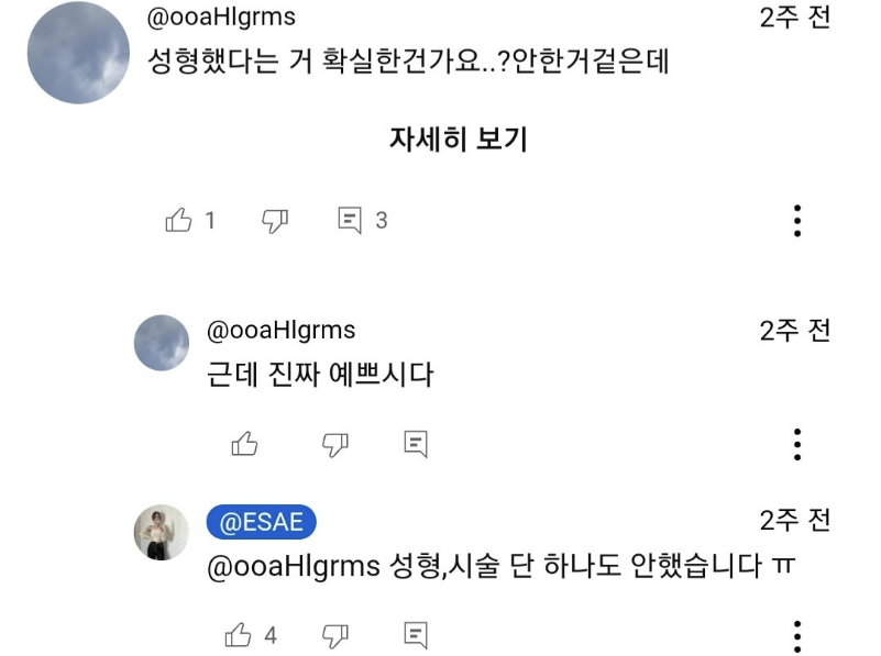 한마디도 안하지만 미모 하나 만으로 컨텐츠인 유튜버