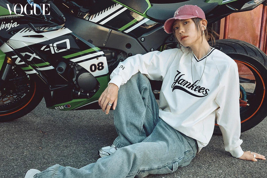 사격 김예지 선수 VOGUE X MLB 화보