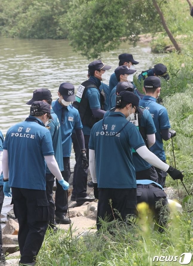 오늘자 반포 한강공원 상황