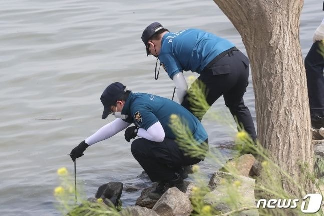 오늘자 반포 한강공원 상황