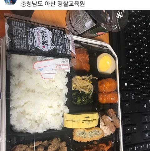 우한 격리자들 식단