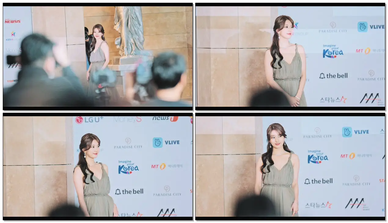 수지(Suzy) AAA 레드카펫@181128 [ 4k Fancam/직캠]